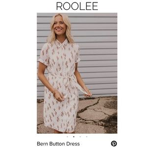 Roolee Bern Button Dress: Never worn